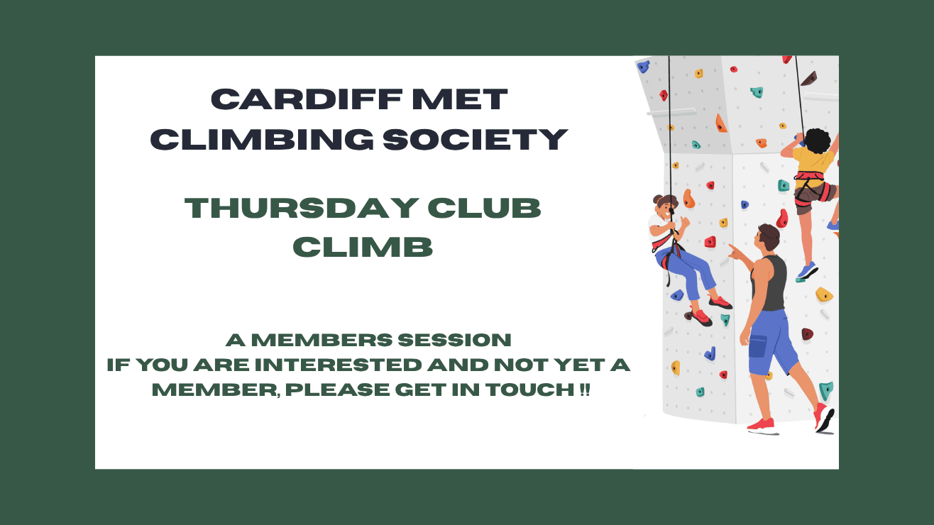 Climbing Societies Thursday club climb